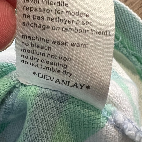 Lacoste Mens Striped Polo Shirt Size 7 (XXL) - Picture 8 of 10